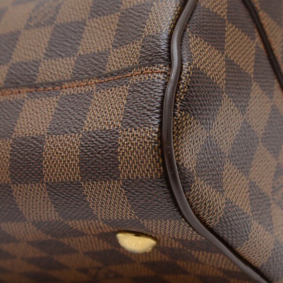 LOUIS VUITTON Brown Damier Boston Bag - Picture 9 of 10